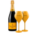 Veuve Clicquot Brut 1 ks + 2 poháre