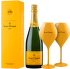 Veuve Clicquot Brut Yellow Label Giftbox + 2 poháre