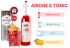 Airone Rosso Aperitivo + darček