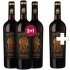 Primitivo Pulsato, Vigne Vecchie Gold, Primitivo di Manduria DOC 3+1