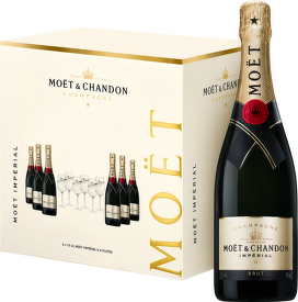 Moët & Chandon Impérial Brut 6 x 0,75l + 6 x sklenice