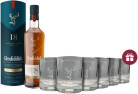Glenfiddich 18 Years Old 0,7l + darček