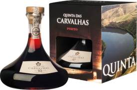 Quinta das Carvalhas 10 Years Old, karafa + box