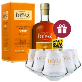 Depaz VSOP Réserve Spéciale, Martinique 0,7 l + darček