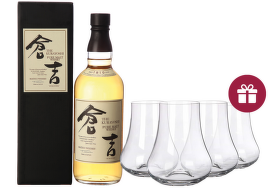Kurayoshi Pure Malt Japanese Whisky 0,7l + darček