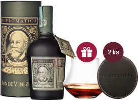 Diplomatico Reserva Exclusiva box + darček