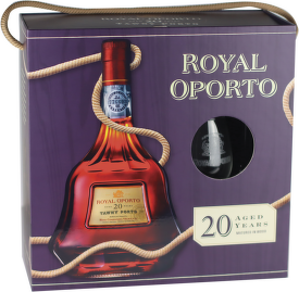 Royal Oporto 20 Years aged Tawny + 2 sklenice