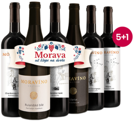 Moravíno fľašky 5+1