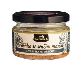 Paštéta so srnčím mäsom a vlašskými orechmi 160g