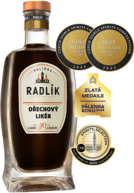 Radlík Ořechový likér 30% 0,5l