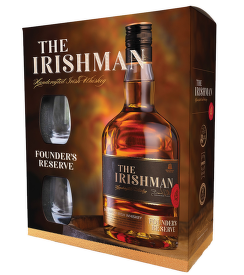 Irishman Founders Reserve 0,7l + sklenice