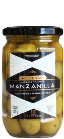 Torres Manzanilla olivy 280g s peckou