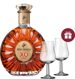 Remy Martin XO 0,7l + 2 originálne poháre