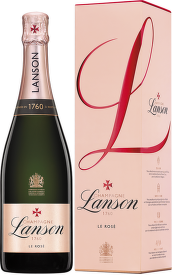 Lanson Rosé Label Brut box 0,75l