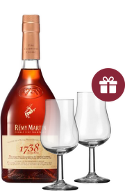 Remy Martin Accord Royal 0,7l + 2 originálne poháre