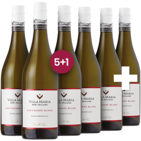 Sauvignon Blanc Marlborough, Villa Maria 5+1