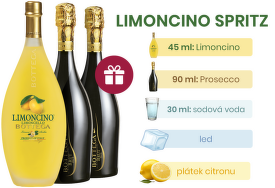 Bottega Limoncino & Millesimato Spumante Brut + darček