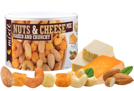 Mix pražených orechov a chrumkavého syra 120 g, Mixit