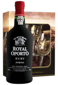 Royal Oporto Ruby - dárkové balení se skleničkami