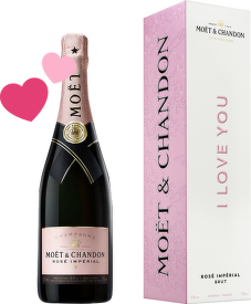 Moët & Chandon Rosé Imperial I Love You Giftbox 0,75l