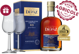 Depaz XO Grande Reserve, Martinique 0,7 l + darček