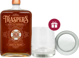 Traspers 15 YO Panama Rum + darček