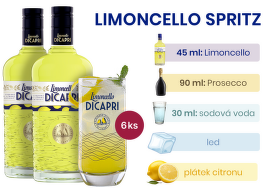 Molinari Limoncello di Capri + darček