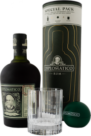 Diplomatico Reserva Exclusiva 0,7l + sklenice a tvořítko na led