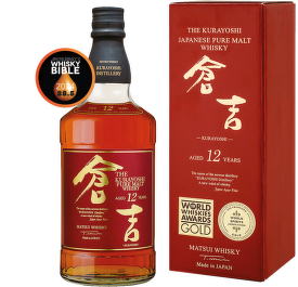 Kurayoshi Pure Malt 12 Years Old Japanese Whisky 0,7l