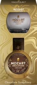 Mozart Chocolate Gold Cream 0,5l s pohárom