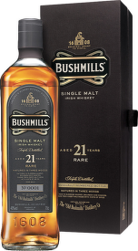 Bushmills 21YO Irish whisky 0.7L 40% BOX
