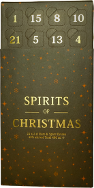 Rumový kalendář Spirits of Christmas 2026, 24 rumů x 20 ml