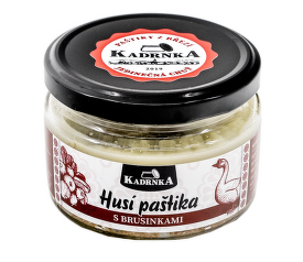Husí paštika s brusinkami 160g