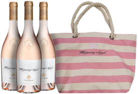 Whispering Angel Rosé + plážová taška