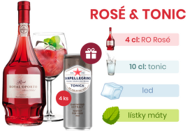 Royal Oporto Rosé + darček
