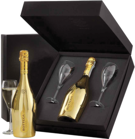 Bottega Gold Prosecco Spumante Brut DOC + 2 sklenice
