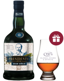 Presidente Gran Anejo + darček
