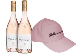 Whispering Angel Rosé + šiltovka