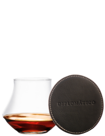 súprava 2 pohárov + podtáckov Diplomatico