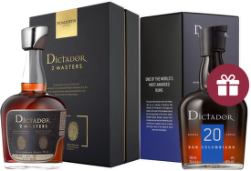 Dictador Rum 2 Masters, Penderyn 1991 + darček