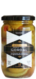 Torres Gordal olivy 280g s paprikou