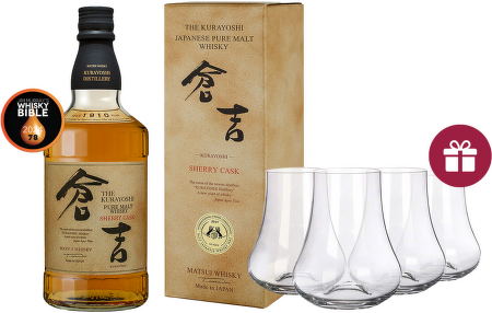Kurayoshi Sherry Cask Japanese Whisky 0,7l + darček