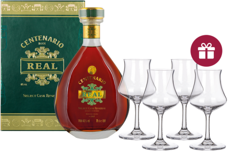 Centenario Rum Real + darček