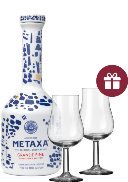 Metaxa Grande Fine Edition 0,7l + darček