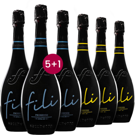 Prosecco Spumante Brut vs Extra Dry 5+1