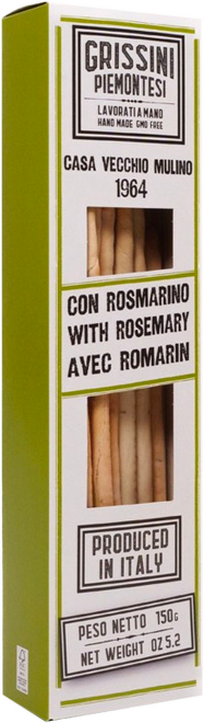 Tyčinky Grissini s rozmarýnem, 150g