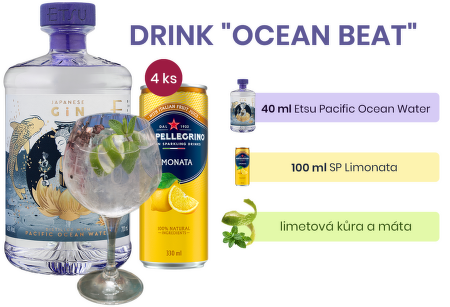 Gin Tonic Fest: Etsu Pacific Ocean Water Japanese Gin + darček
