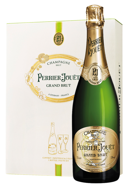 Perrier Jouët Grand Brut + sklenice 0,75l