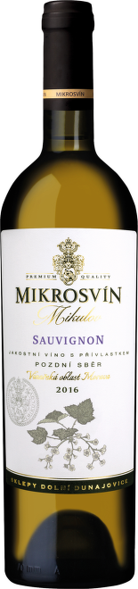 Sauvignon Blanc,pozdní sběr,Flower Line, Mikrosvín