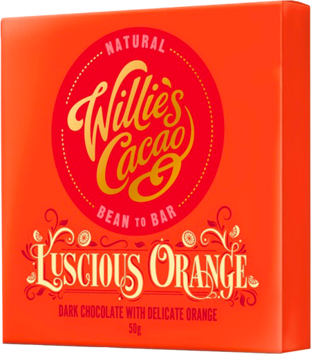 Willie´s čokoláda Luscious Cuban Orange 65% 50g